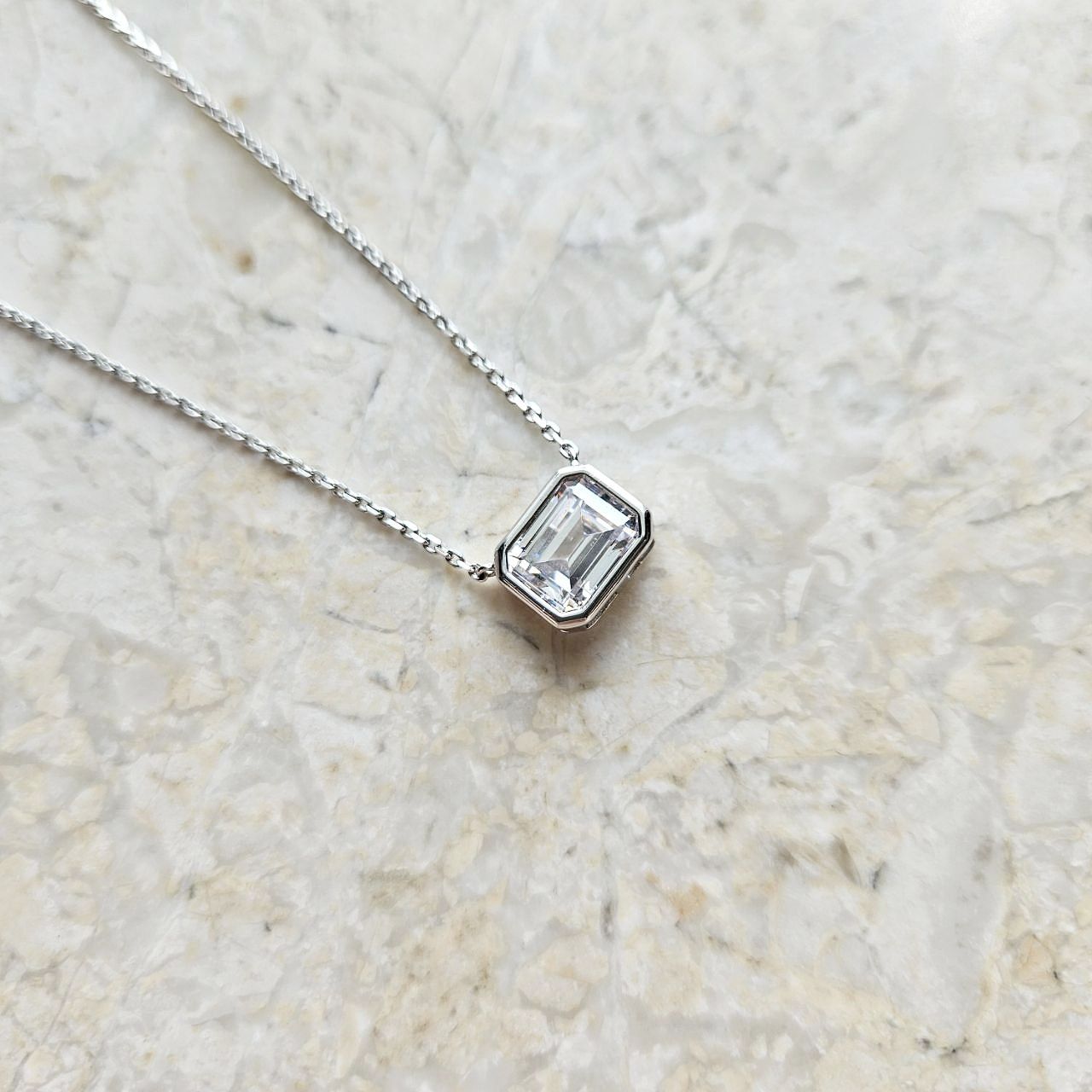 Demi-Fine Emerald Necklace
