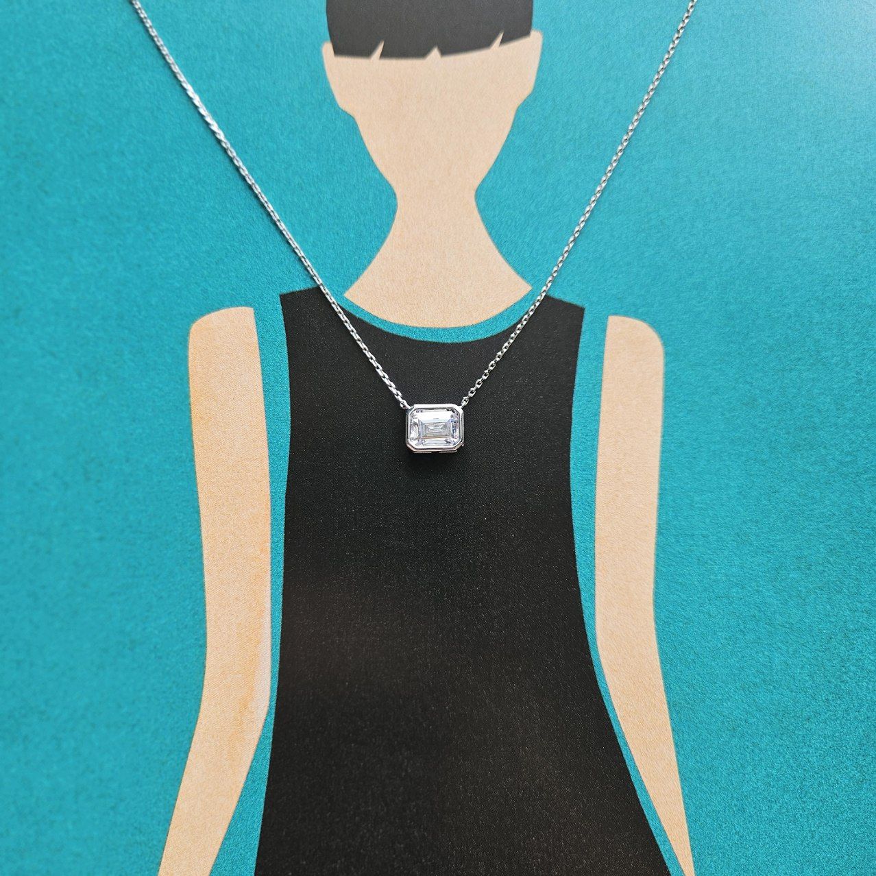 Demi-Fine Emerald Necklace