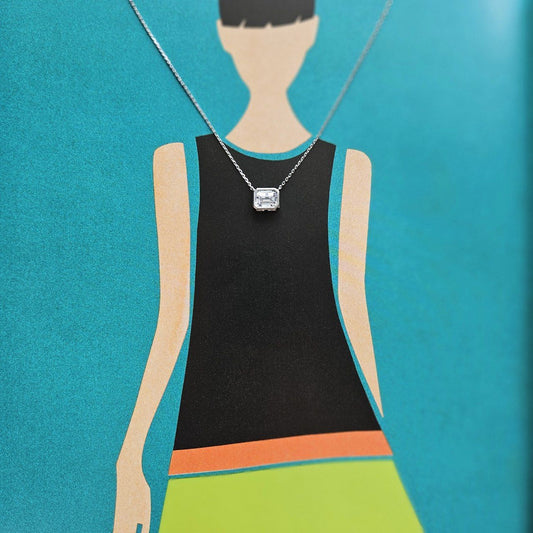 Demi-Fine Emerald Necklace