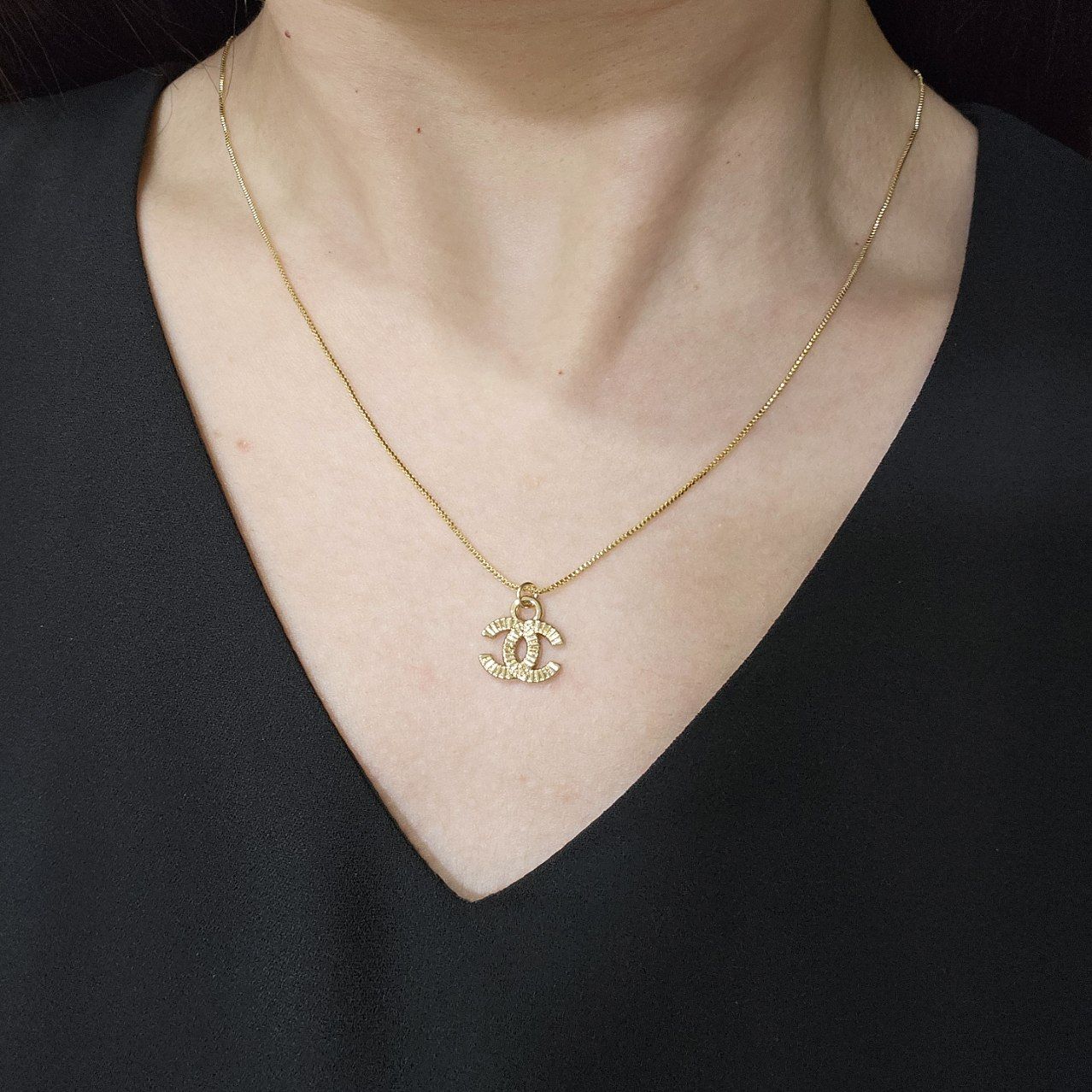 Chanel Vintage Gold Classic Necklace (Redesigned)