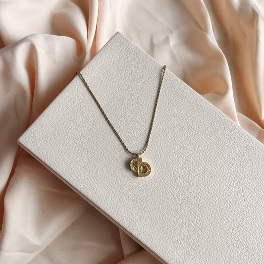 Vintage Dior Rhinestone Necklace (Original)
