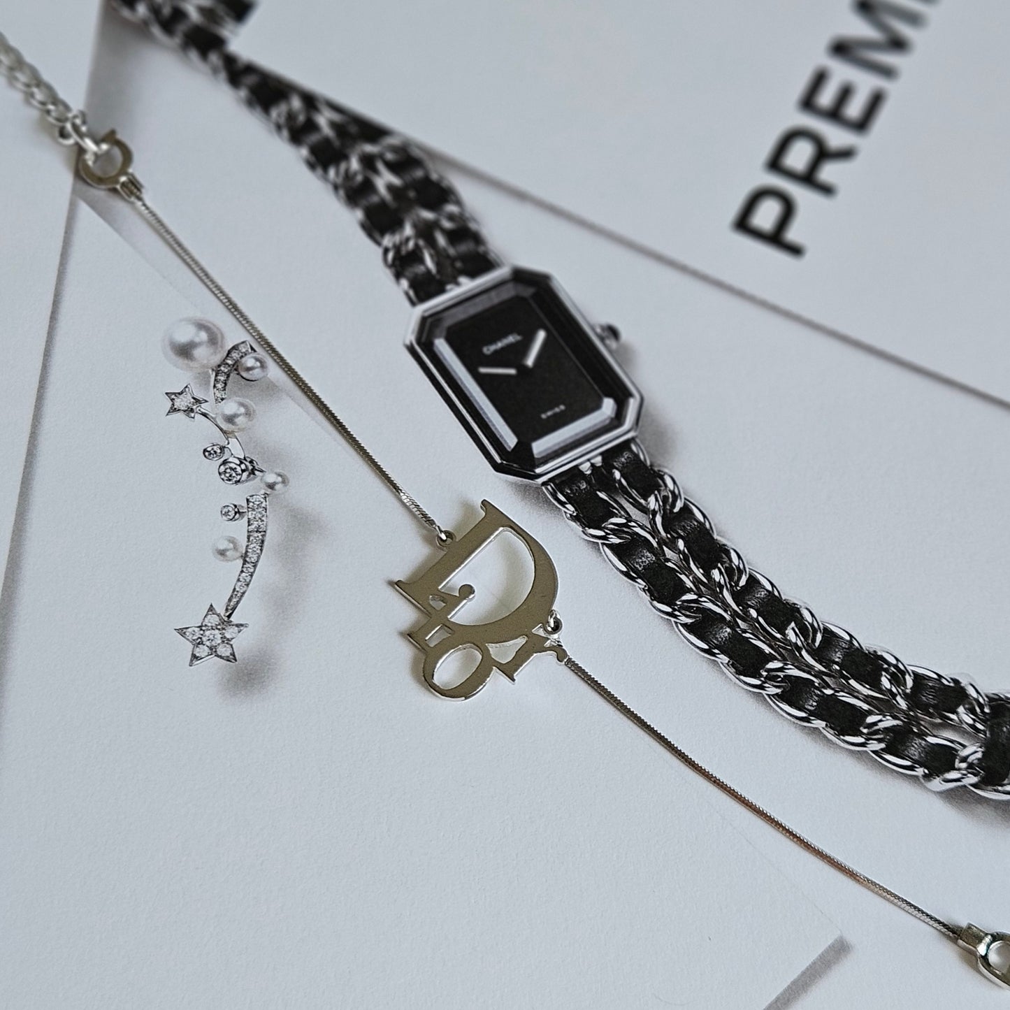 Christian Dior Oblique Logo Bracelet (Redesigned)