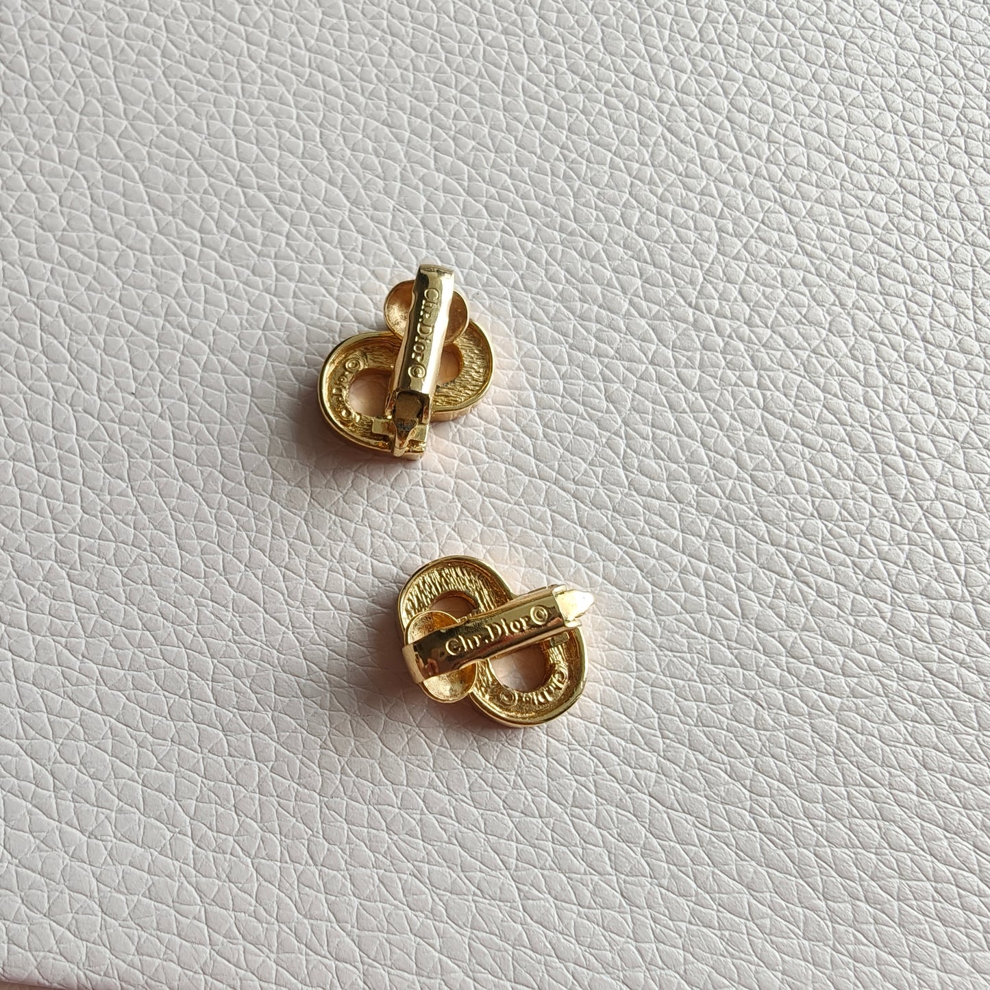 Vintage Dior Rhinestone Clip-On (Original with box)