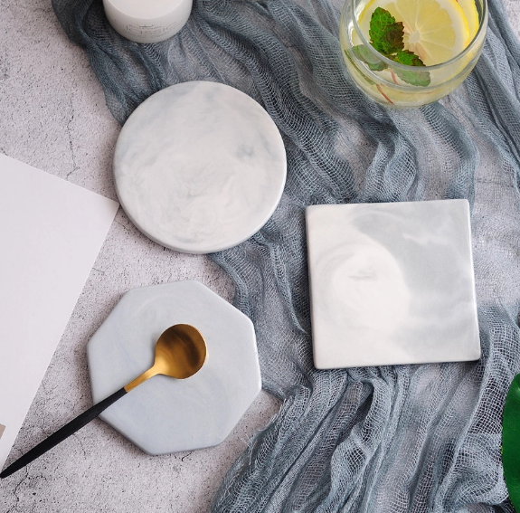 Polished Marble Coaster