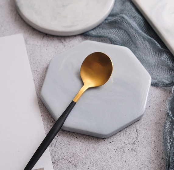 Polished Marble Coaster