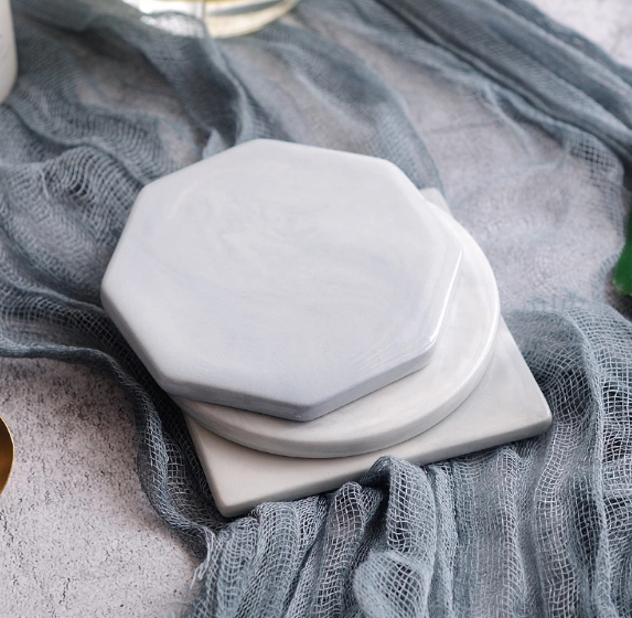 Polished Marble Coaster