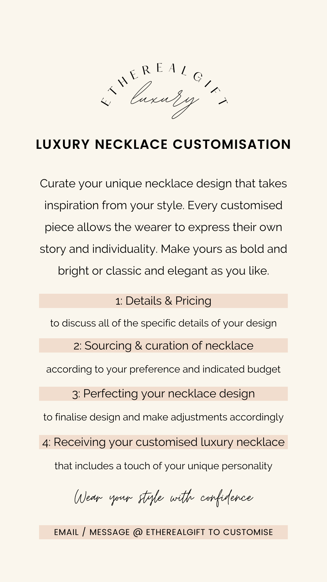 Luxury Jewelry Customisation