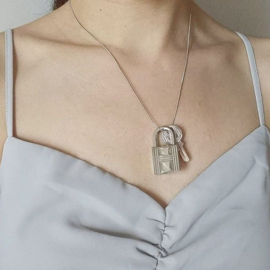 Hermès Palladium Kelly Necklace (Redesigned)