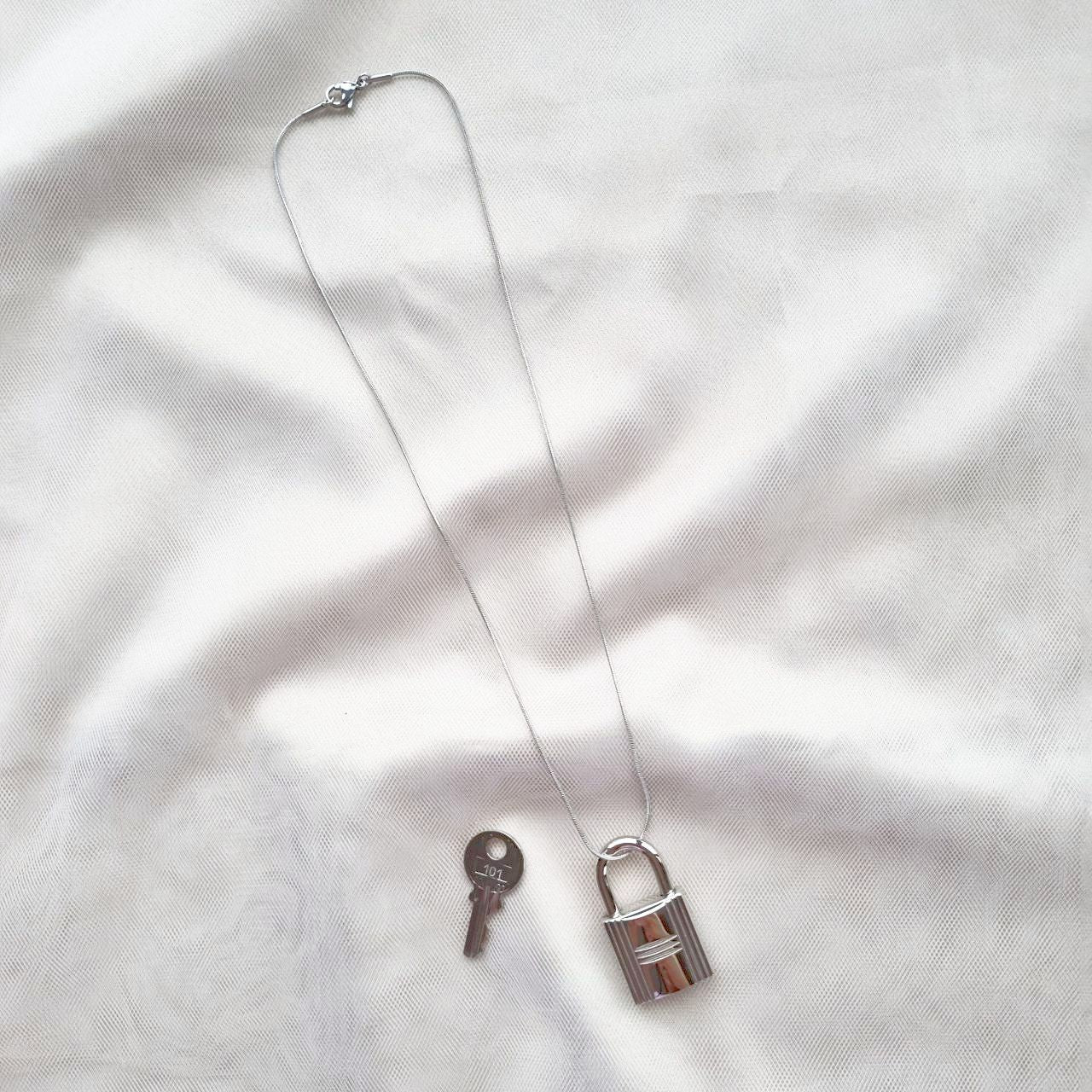 Hermès Palladium Kelly Necklace (Redesigned)