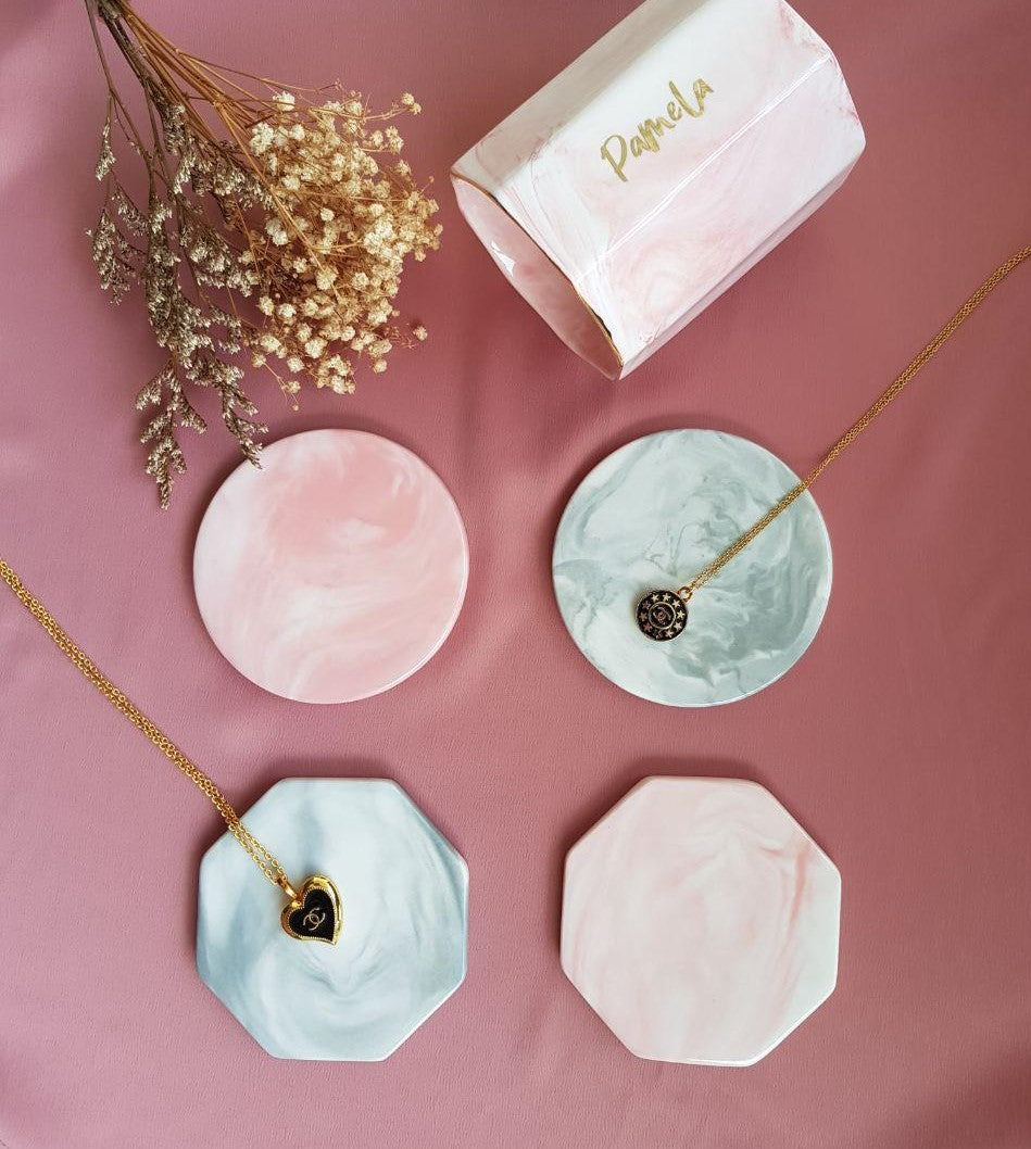 Polished Marble Coaster