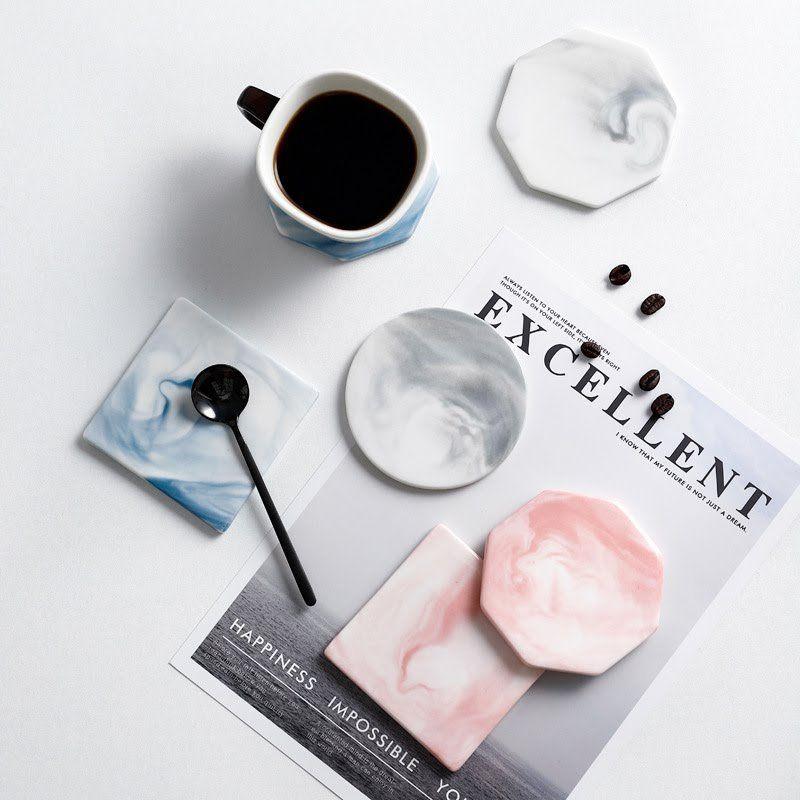 Polished Marble Coaster