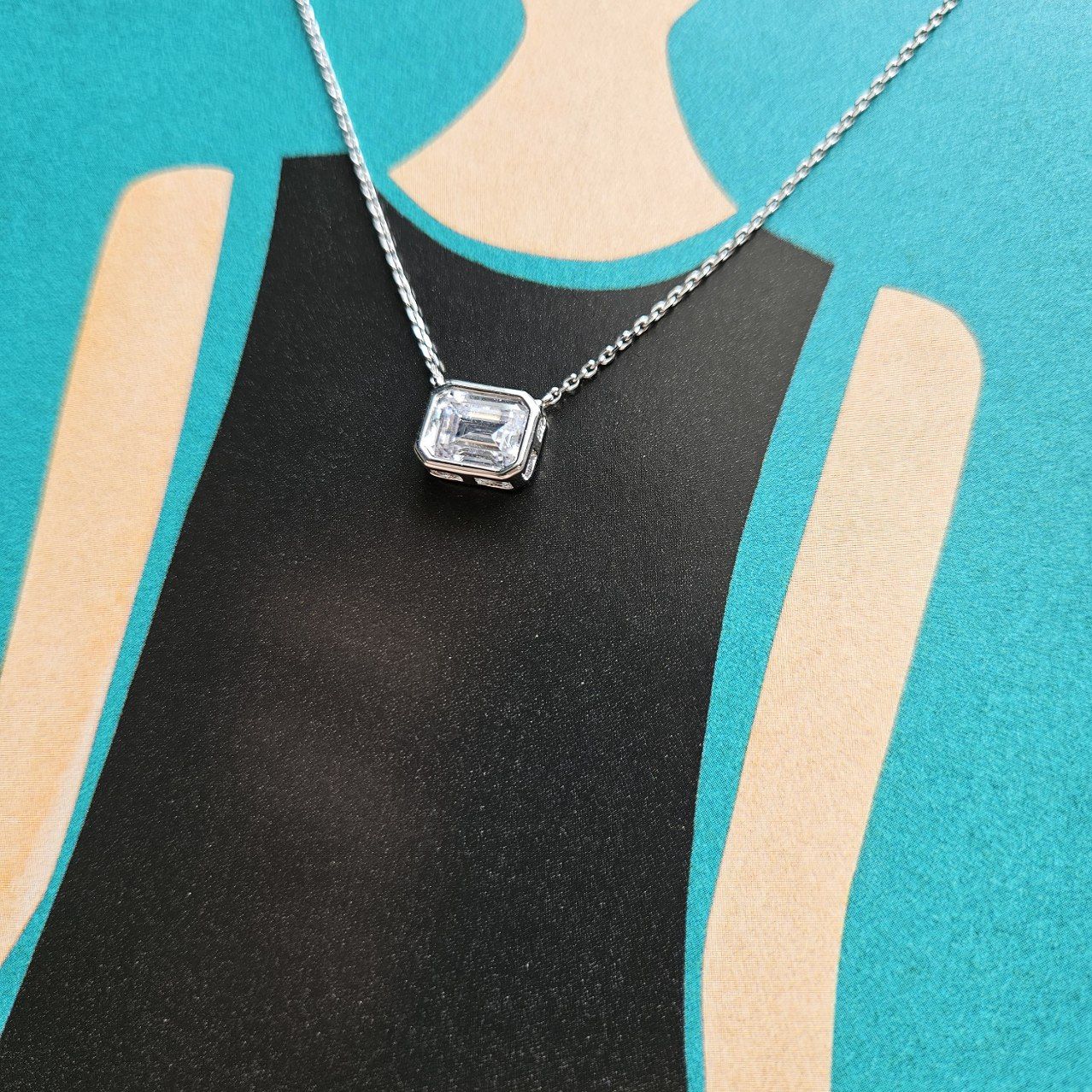 Demi-Fine Emerald Necklace
