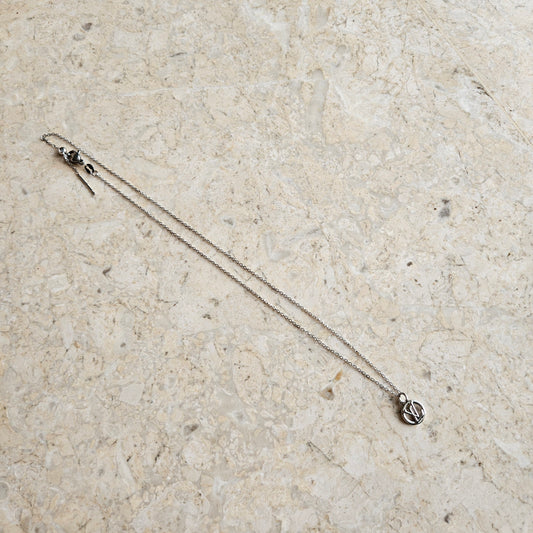 LV Silver Dainty Necklace (Redesigned)