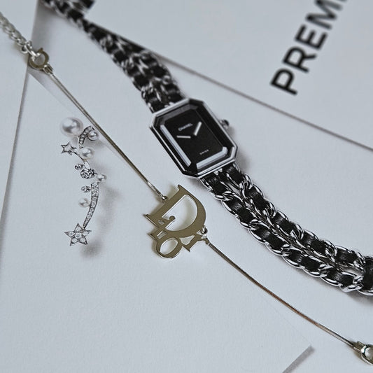 Christian Dior Oblique Logo Bracelet (Redesigned)