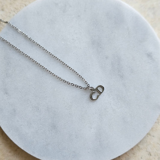 CD Dainty Silver Necklace