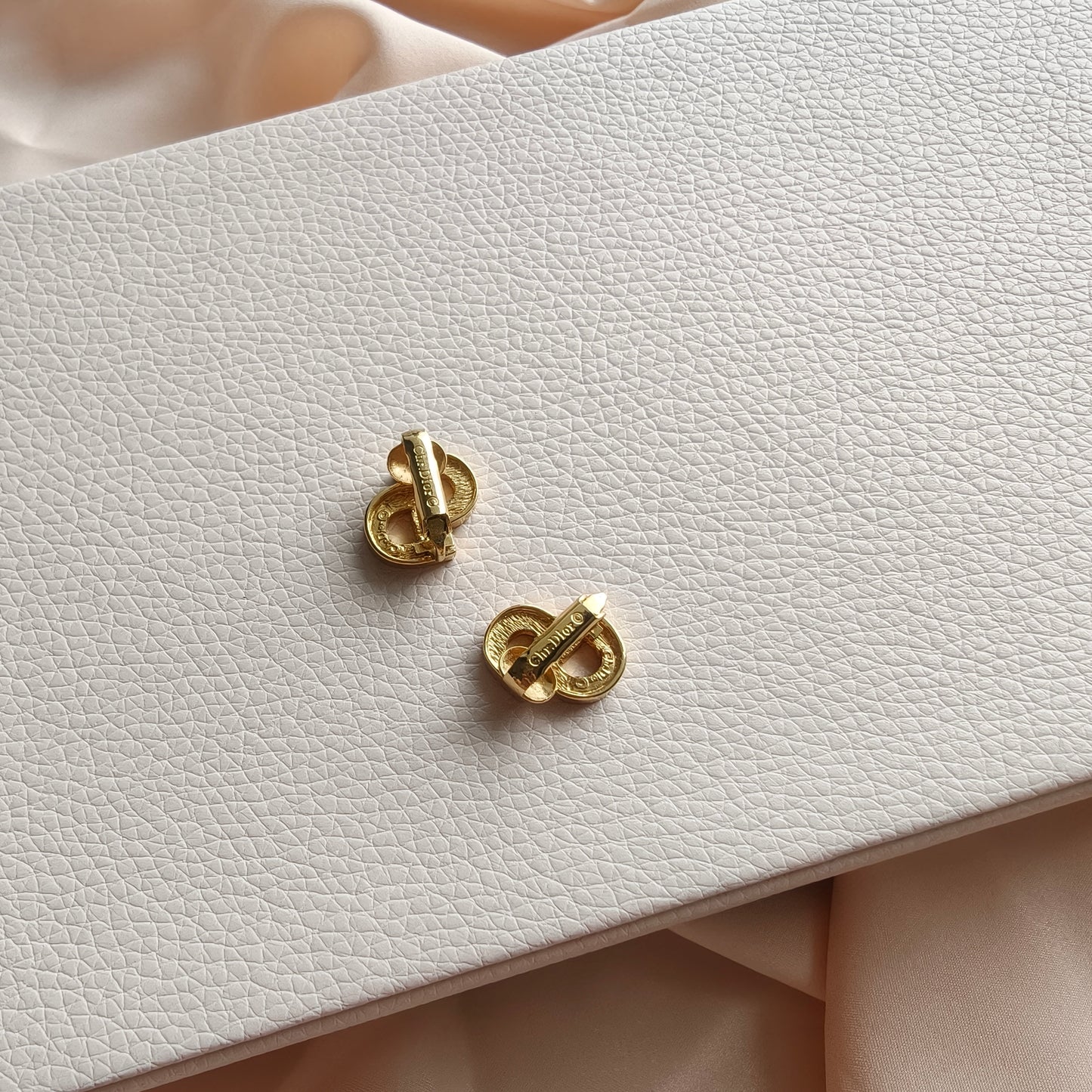 Vintage Dior Rhinestone Clip-On (Original with box)