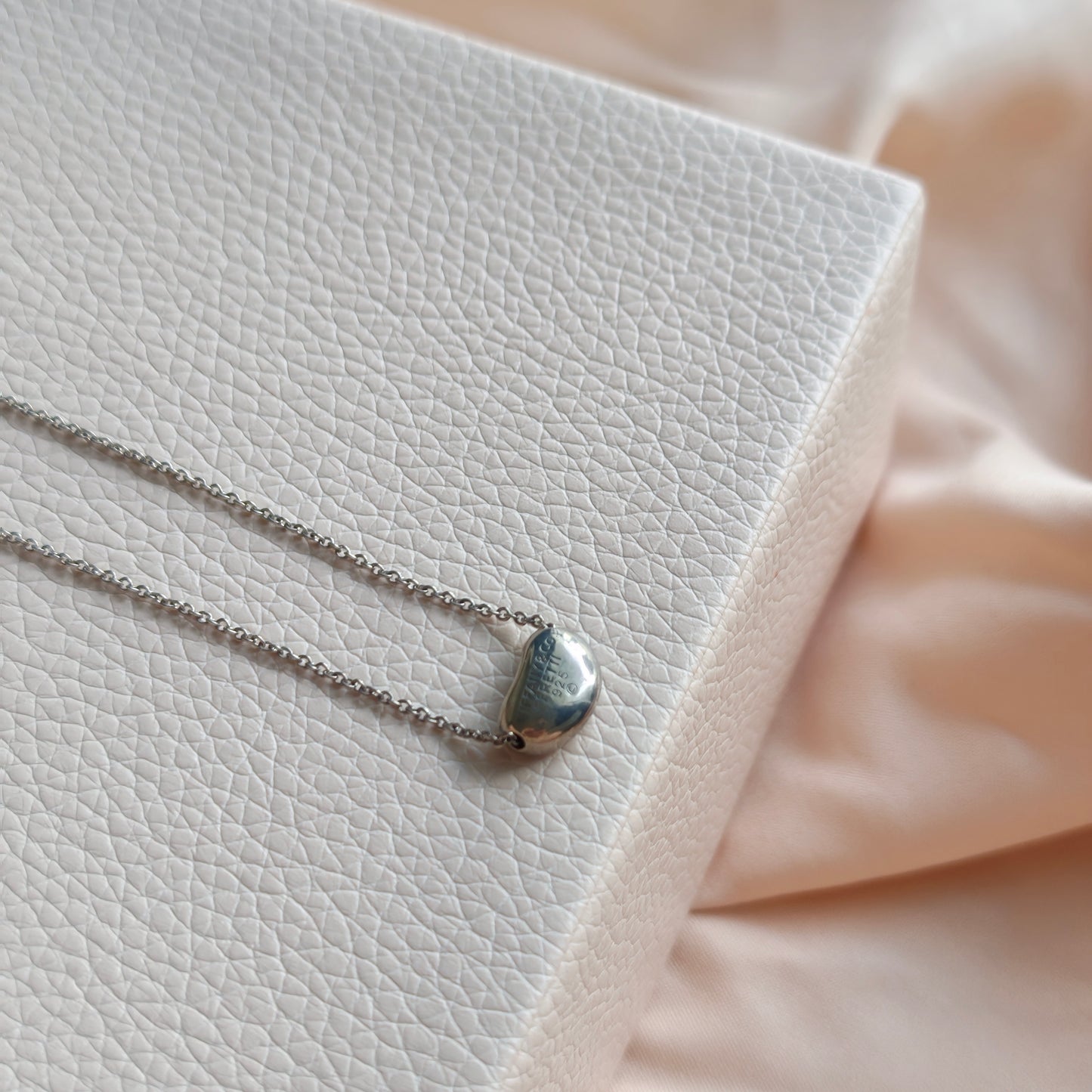 Tiffany & Co Iconic Bean Necklace (Original with box)