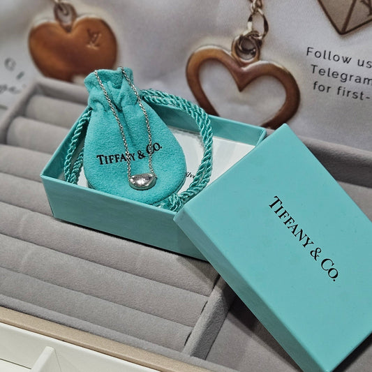 Tiffany & Co Iconic Bean Necklace (Original with box)