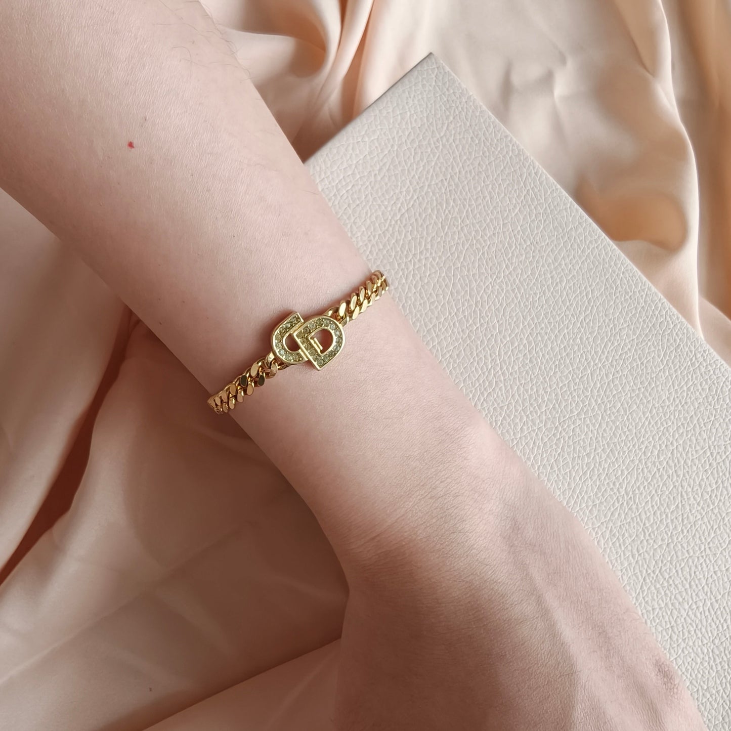 Vintage Dior Rhinestone Bracelet (Original)