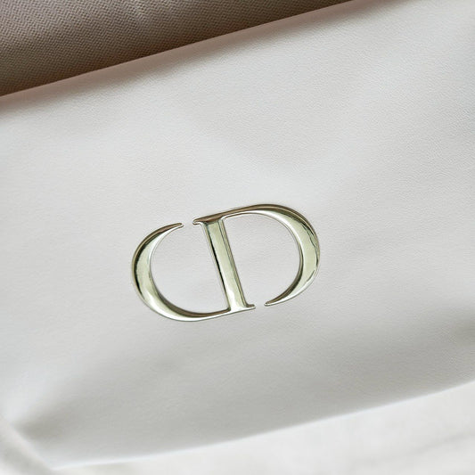 Dior Faux Leather Pouch