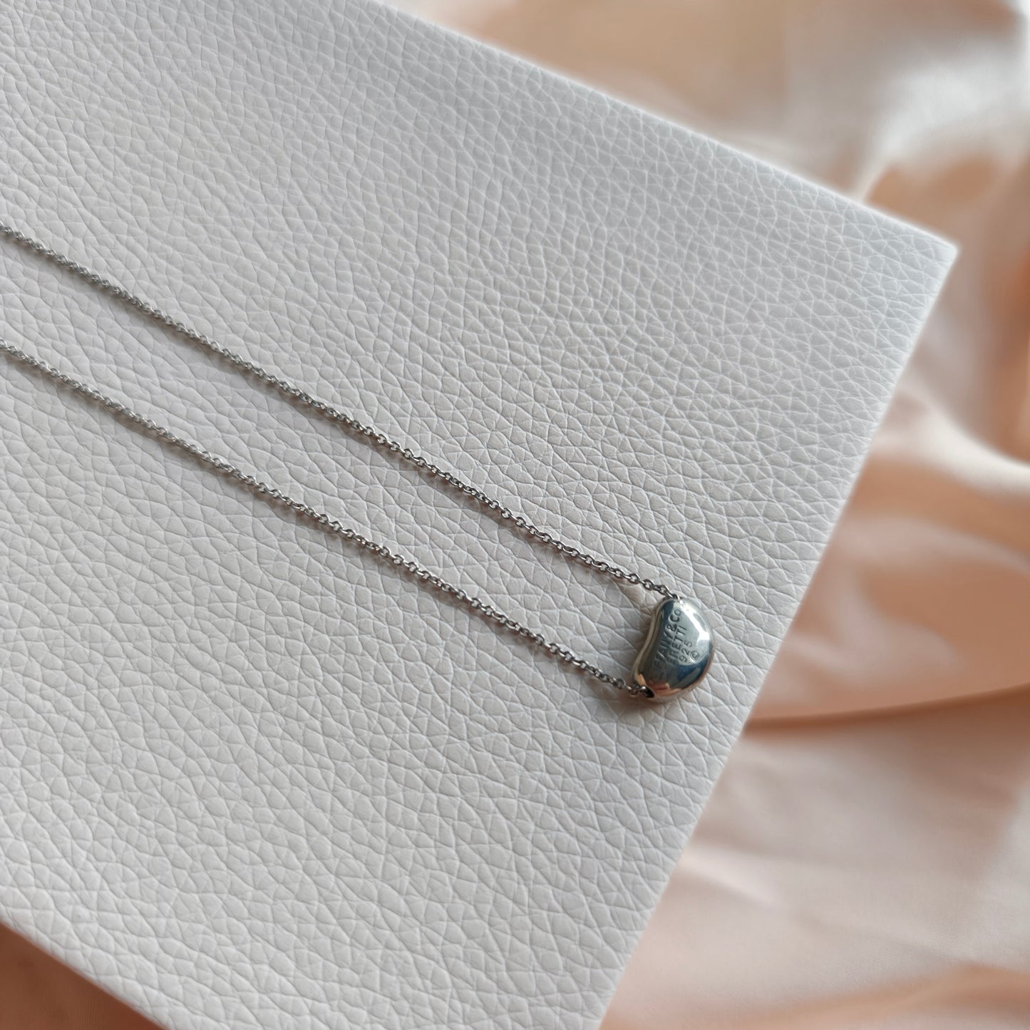 Tiffany & Co Iconic Bean Necklace (Original with box)